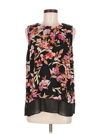 Pre-owned Vince Camuto Sleeveless Blouse In Black
