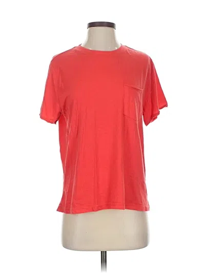 Pre-owned Marine Layer Active T-shirt In Red