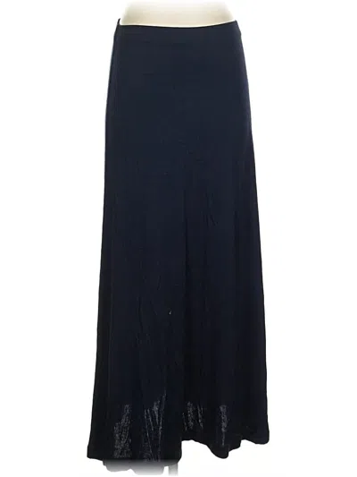 Pre-owned A Line Anne Klein Formal Skirt In Blue