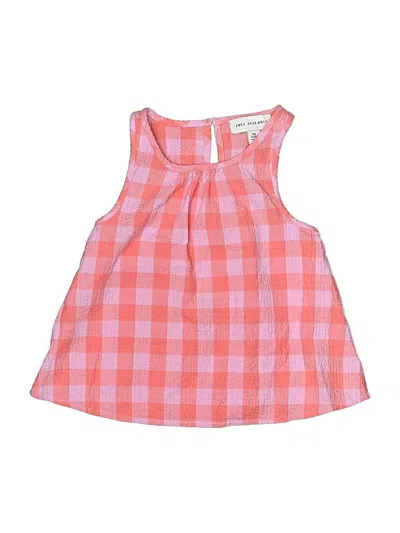 Pre-owned Free Assembly Kids' Sleeveless Blouse In Pink