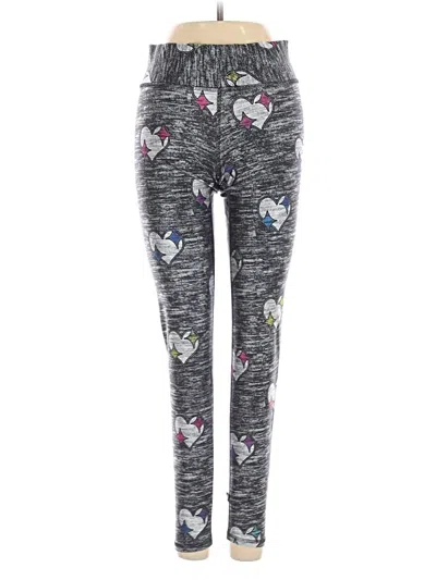 Pre-owned Terez Leggings In Gray