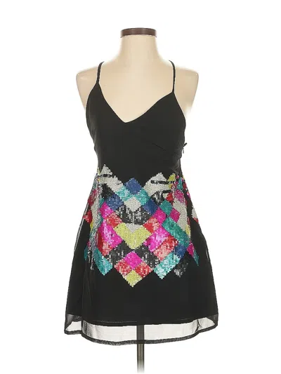 Pre-owned Nasty Gal Inc. Cocktail Dress In Black