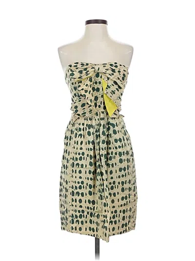 Pre-owned Vineet Bahl Cocktail Dress In Green