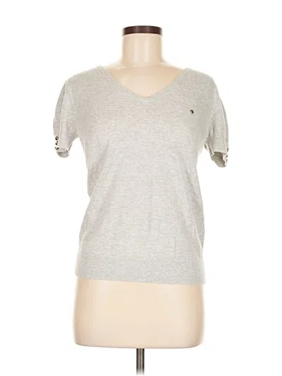 Pre-owned Banana Republic Factory Store Sweatshirt In Silver