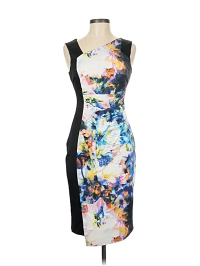 Pre-owned Karen Millen Cocktail Dress In Black