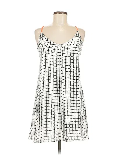 Pre-owned Double Zero Casual Dress In White