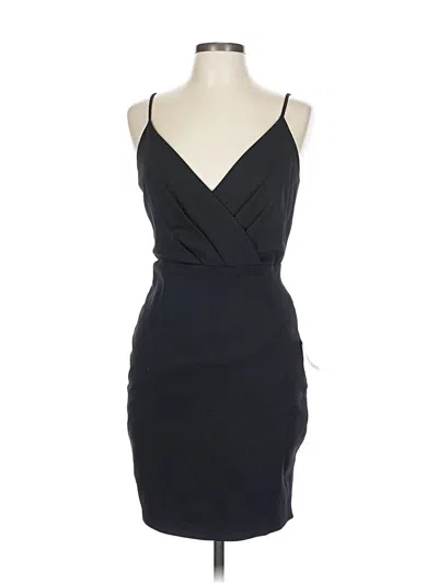 Pre-owned Lulus Cocktail Dress In Black