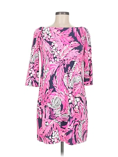 Pre-owned Lilly Pulitzer Casual Dress In Pink