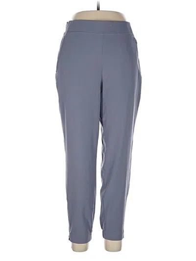 Pre-owned Athleta Casual Pants In Gray