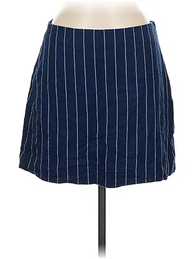 Pre-owned Gap Casual Skirt In Blue
