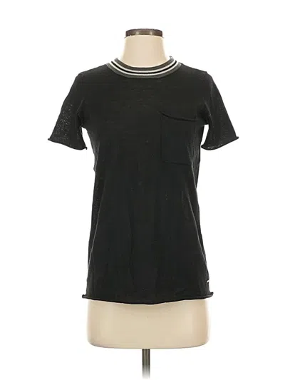 Pre-owned N:philanthropy Short Sleeve T-shirt In Black
