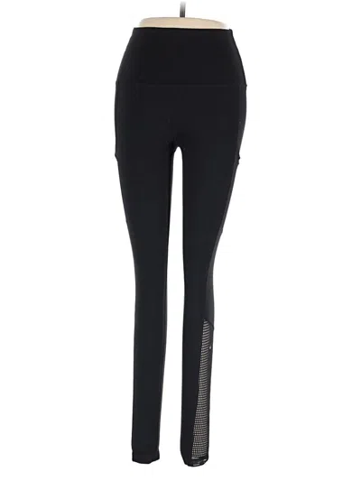 Pre-owned Beyond Yoga Active Pants In Black