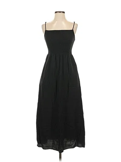 Pre-owned Saltwater Luxe Casual Dress In Black