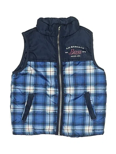 Pre-owned G.h. Bass & Co. Kids' Vest In Blue