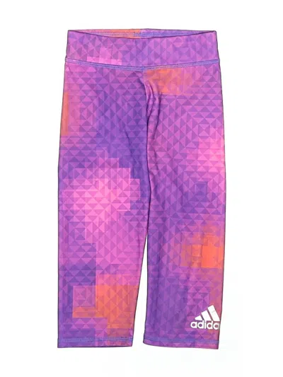Pre-owned Adidas Originals Kids' Active Pants In Purple