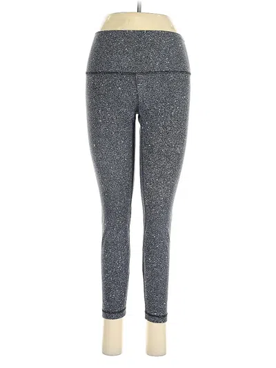 Pre-owned Lululemon Athletica Active Pants In Gray