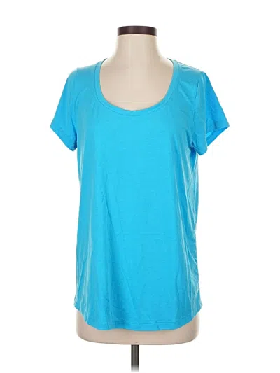 Pre-owned Athleta Active T-shirt In Blue