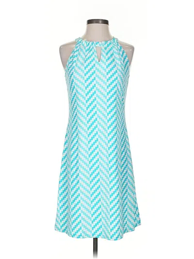 Jude Connally Casual Dress In Blue