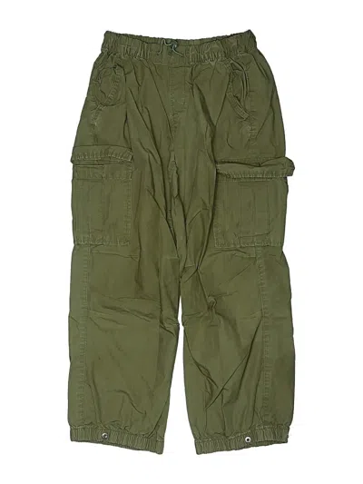 Pre-owned Gap Kids' Cargo Pants In Green