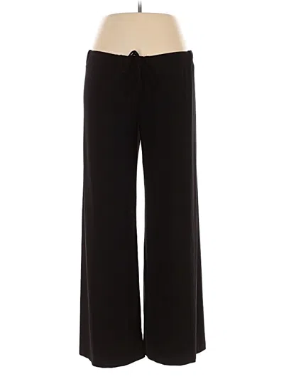 Pre-owned Norma Kamali Casual Pants In Black