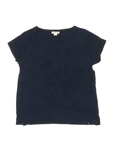 Pre-owned Crewcuts Kids' Short Sleeve T-shirt In Blue
