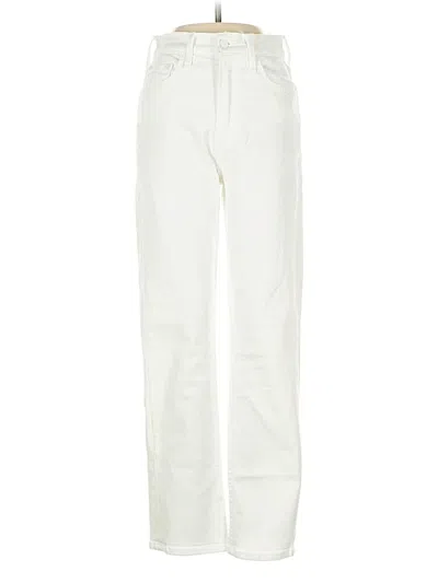 Pre-owned Mother Casual Pants In White
