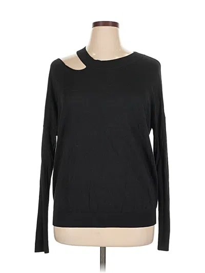 Pre-owned Melrose And Market Pullover Sweater In Black