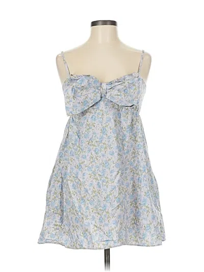 Pre-owned Show Me Your Mumu Casual Dress In Blue