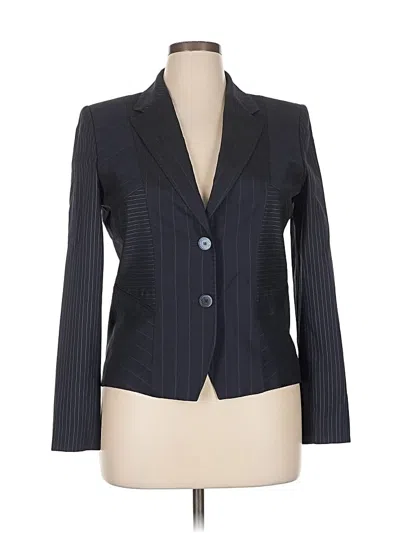Pre-owned Les Copains Blazer Jacket In Black