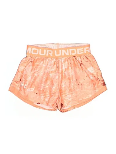 Pre-owned Under Armour Kids' Athletic Shorts In Orange