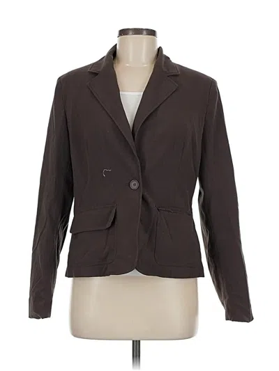Pre-owned Bandolino Blazer Jacket In Brown