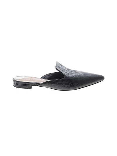 Pre-owned Schutz Flats In Black