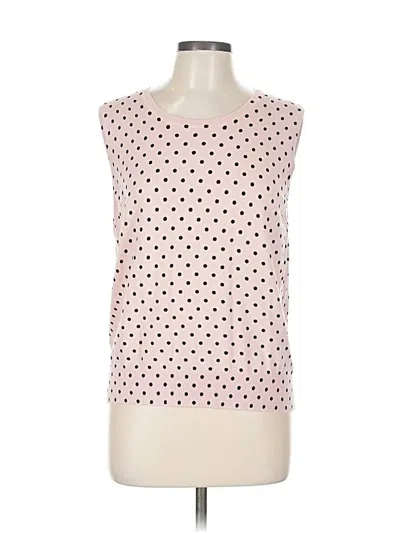 Pre-owned Cable & Gauge Sweater Vest In Pink