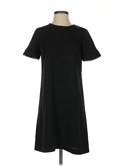 Pre-owned Ann Taylor Casual Dress In Black