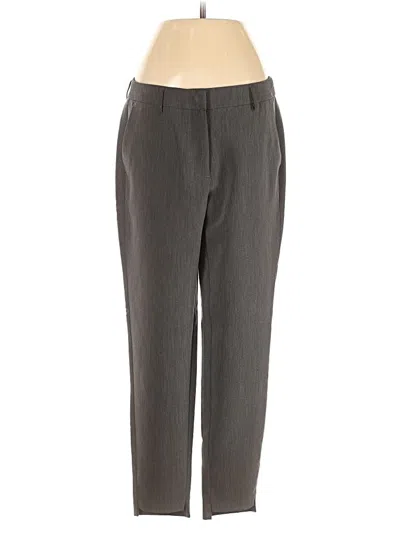 Pre-owned Selected Femme Dress Pants In Gray