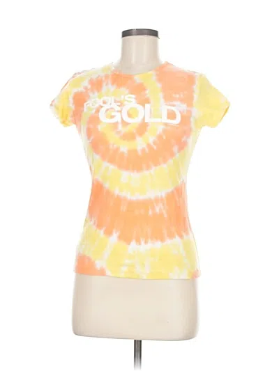 Pre-owned Bella Short Sleeve T-shirt In Gold