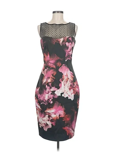 Pre-owned Karen Millen Cocktail Dress In Black