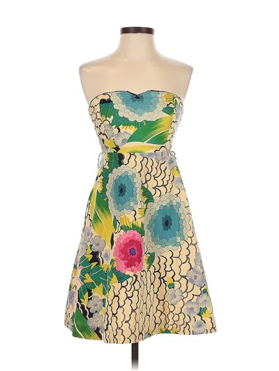 Pre-owned Karen Millen Cocktail Dress In White