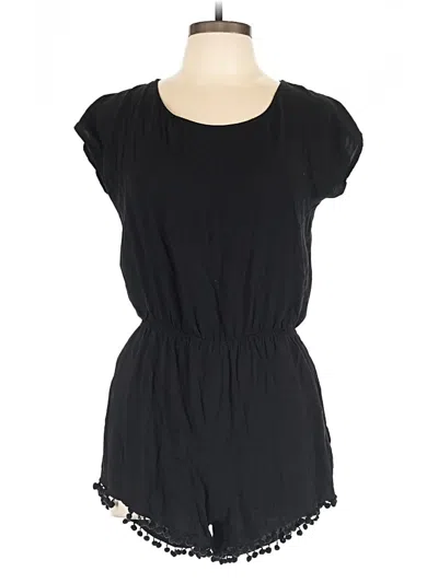 Pre-owned Staring At Stars Romper In Black