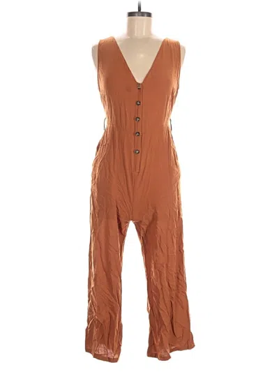 Pre-owned Dress Forum Jumpsuit In Brown