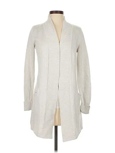 Pre-owned Tahari Cardigan Sweater In Gray