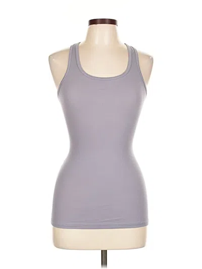 Pre-owned Zenana Active Tank Top In Gray