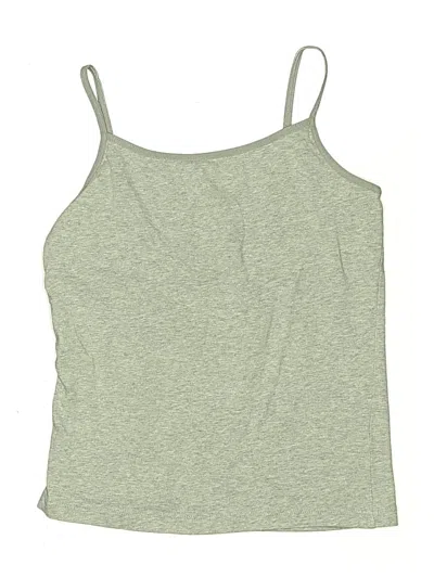 Pre-owned Gap Kids' Tank Top Green Halter Neckline Tops