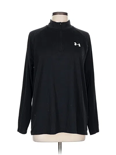 Pre-owned Under Armour Track Jacket In Black