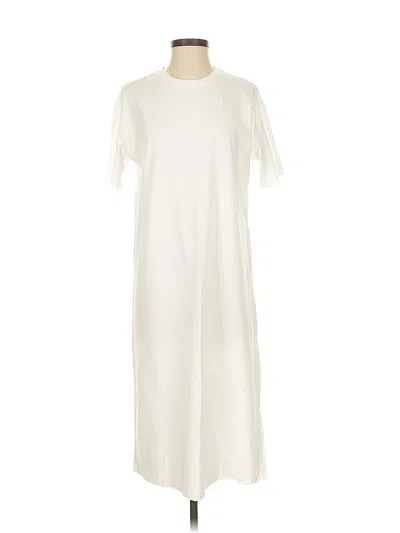 Pre-owned Berlook Casual Dress In White