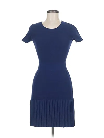 Pre-owned Sandro Cocktail Dress In Blue