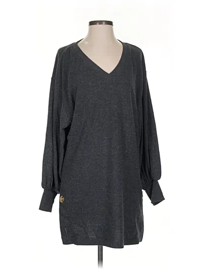 Pre-owned Chaser Casual Dress In Gray