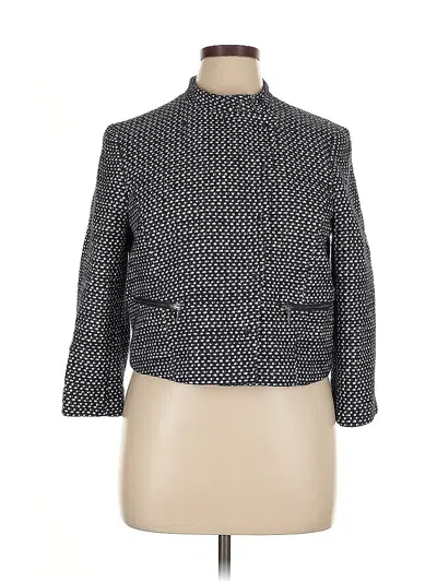 Pre-owned Ann Taylor Jacket In Gray