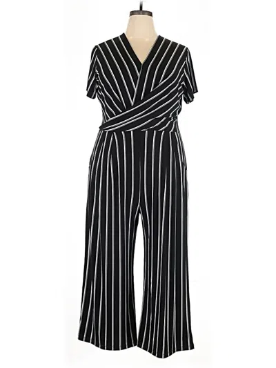 Pre-owned Tribal Jumpsuit In Black