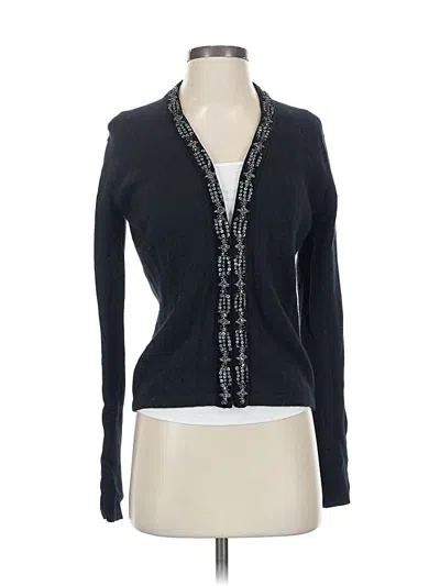 Pre-owned Clifford & Wills Wool Cardigan Sweater In Black